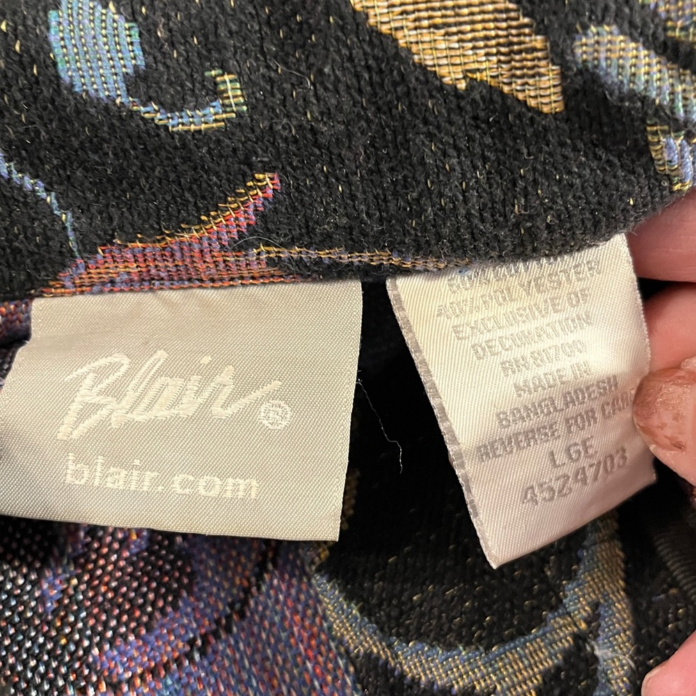 VTG Blair Tapestry Jacket/ Blazer Sz L - so pretty - Picture 8 of 11